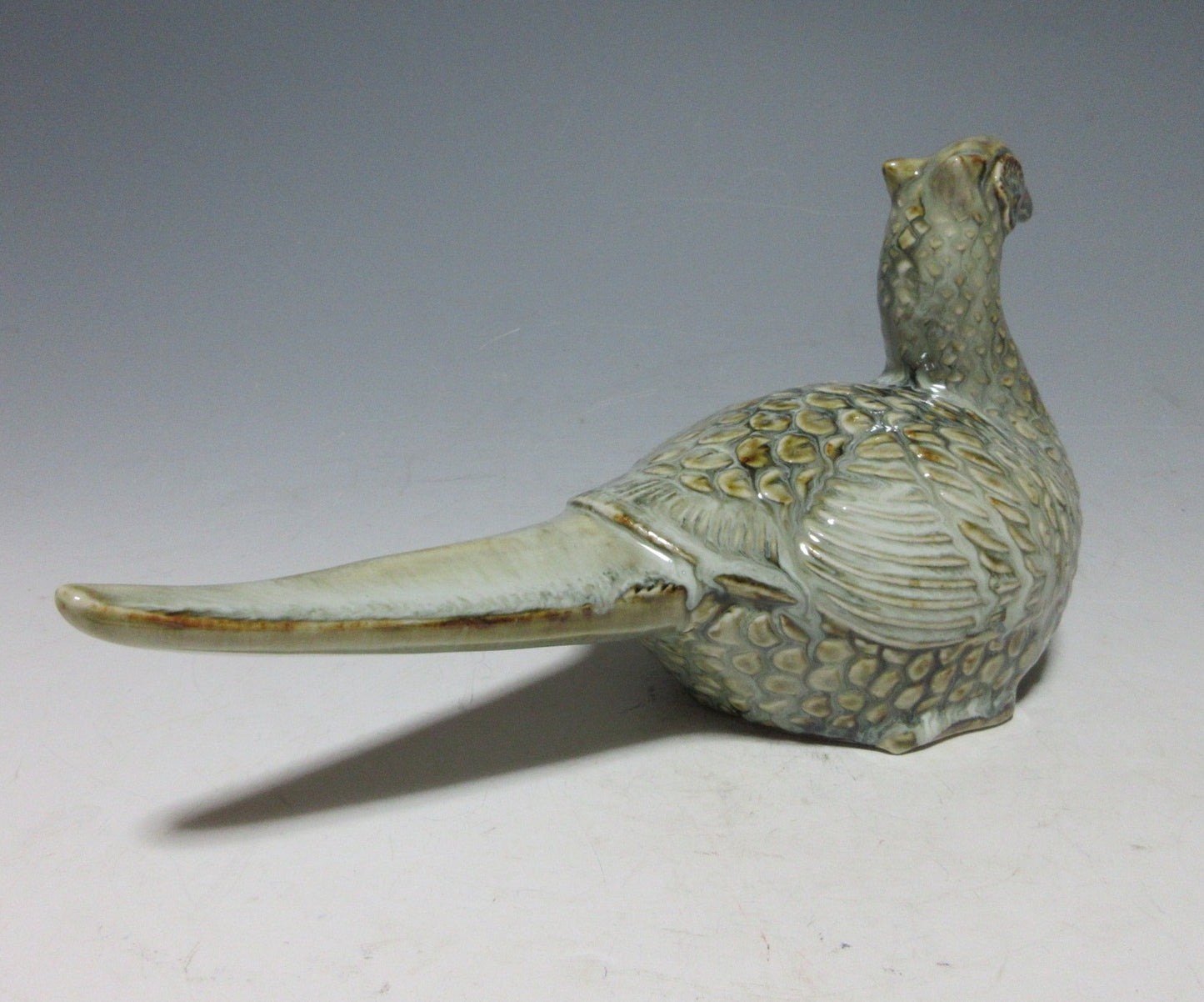 Onishi Rakusai Pheasant Okimono