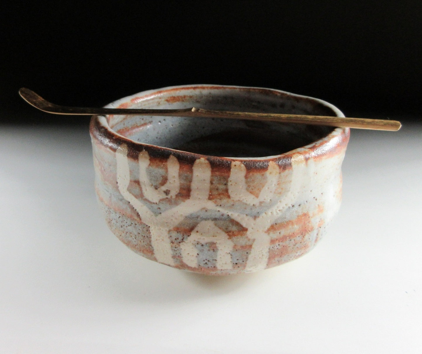 Vintage Shino-ware Chawan