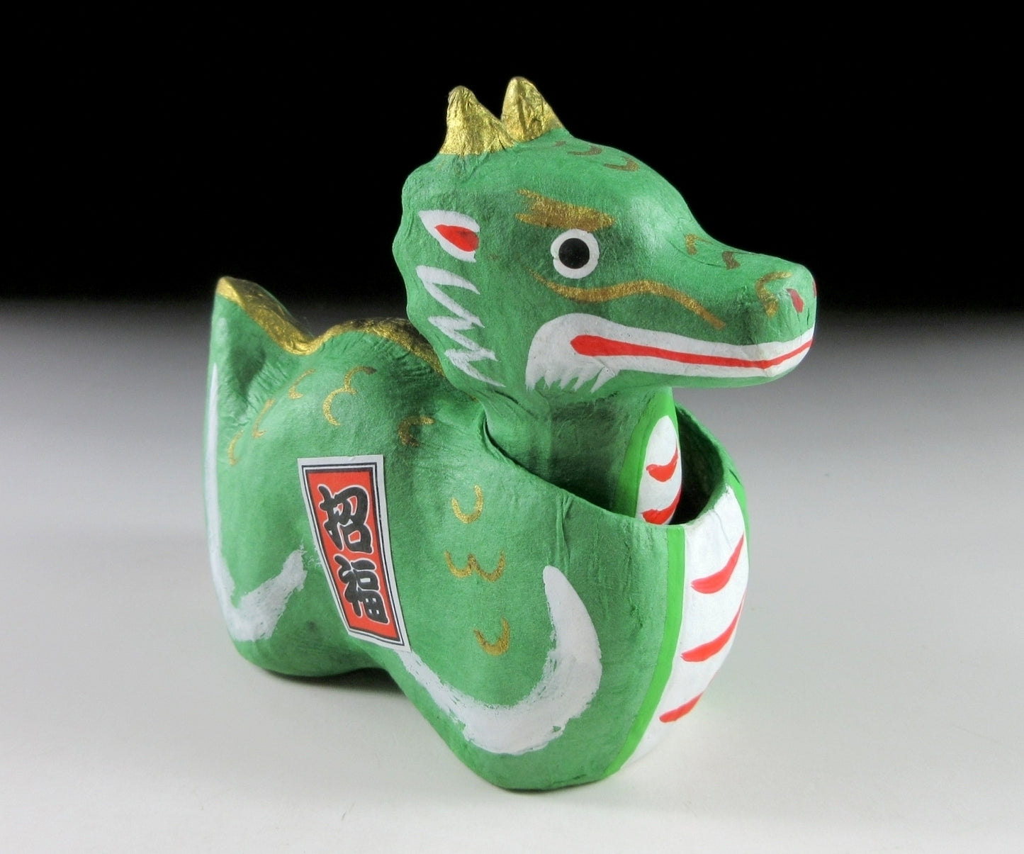 Papier-mâché Year of the Dragon Ornament #1