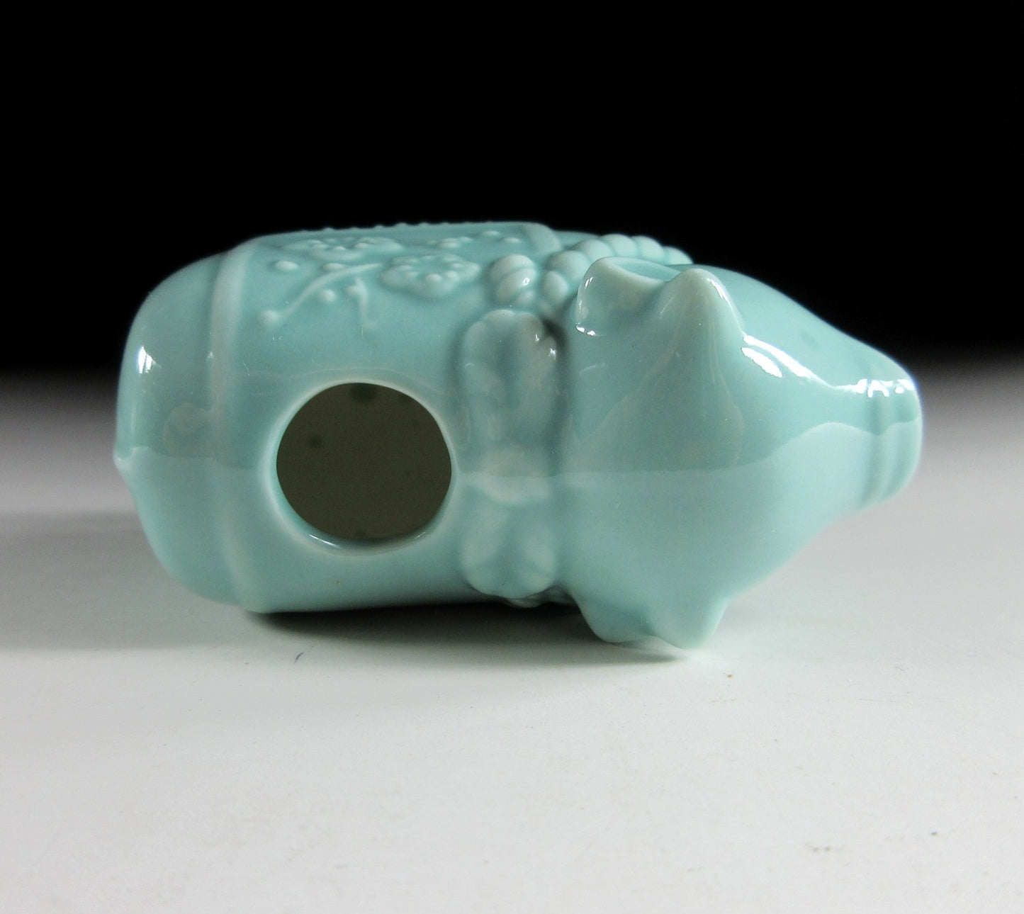 Celadon Glaze Year of the Ox Toothpick Holder