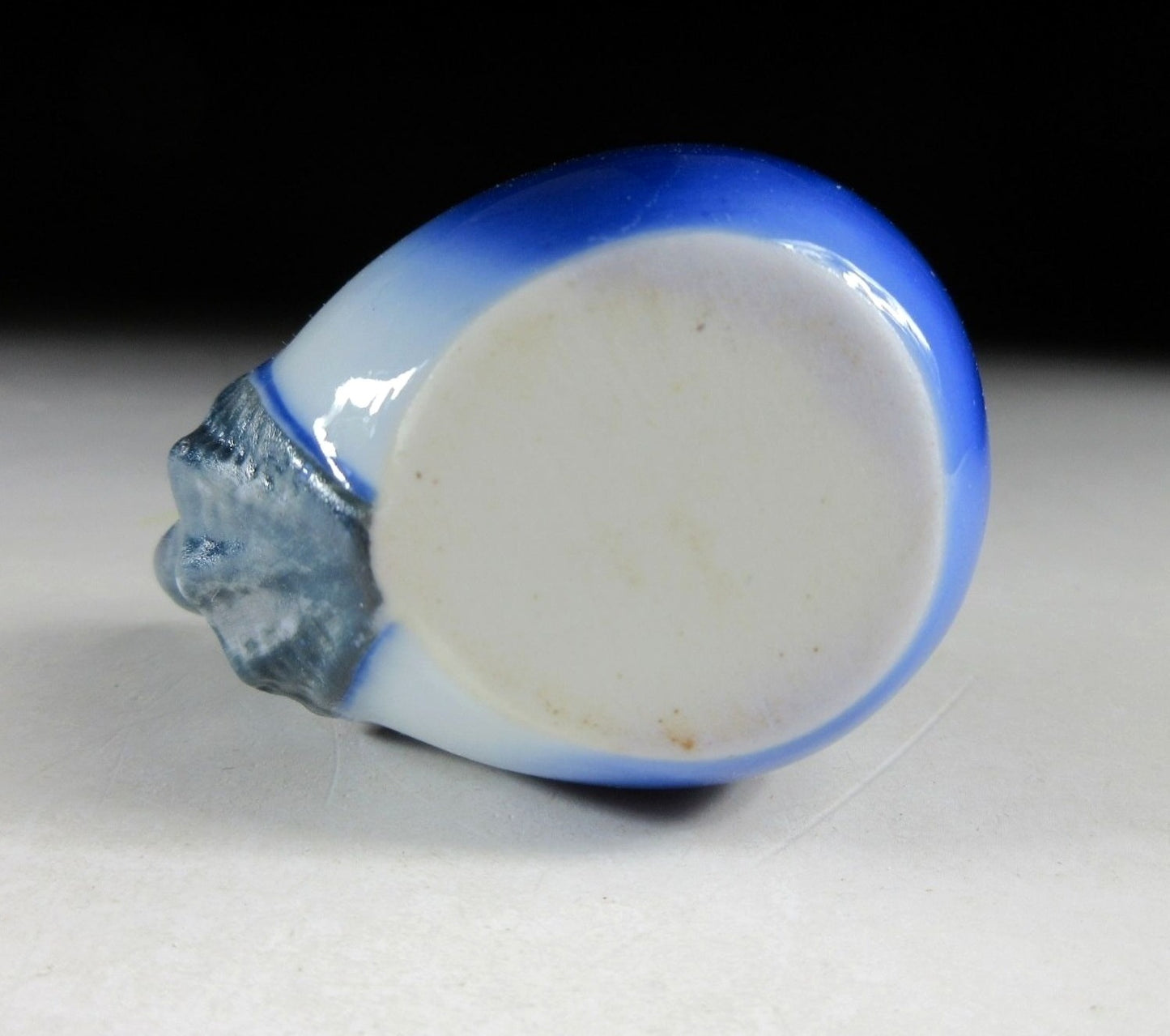 Vintage Eggplant Toothpick Holder