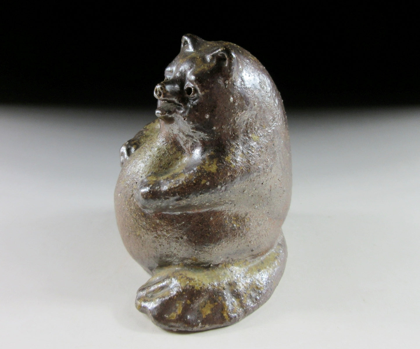 Vintage Bizen-ware Tanuki