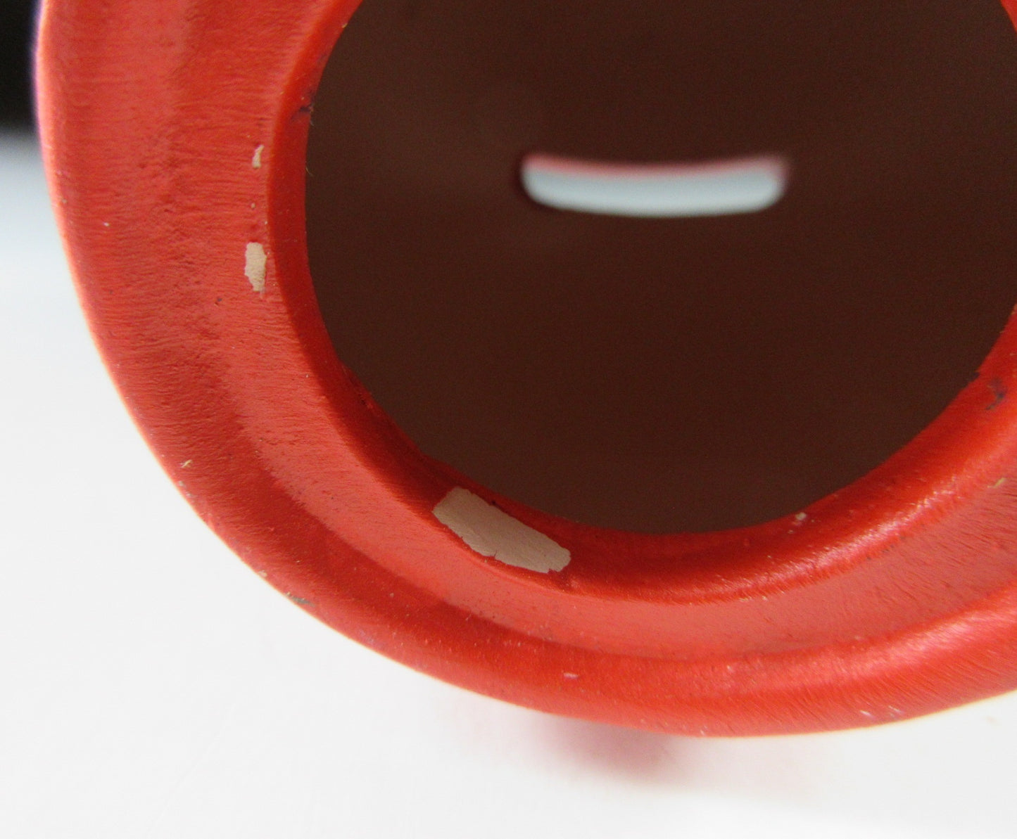 Small Red Daruma Moneybox