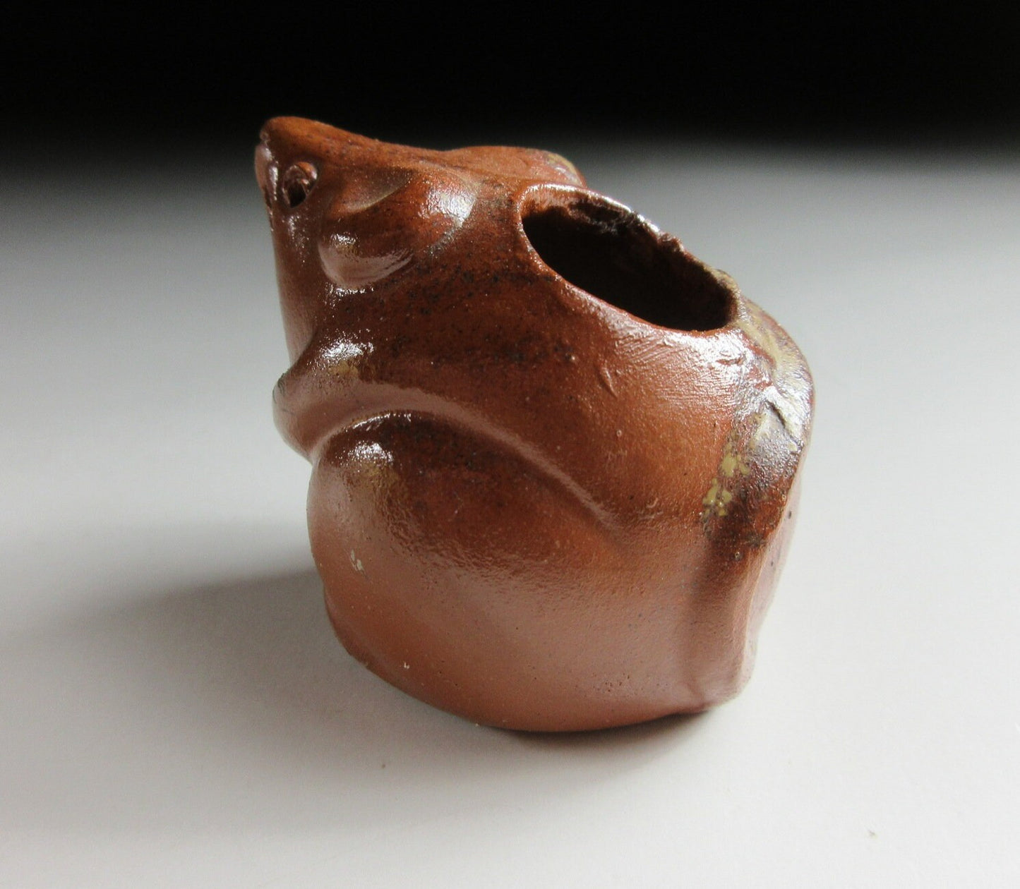 Bizen Year of the Rat Toothpick Holder