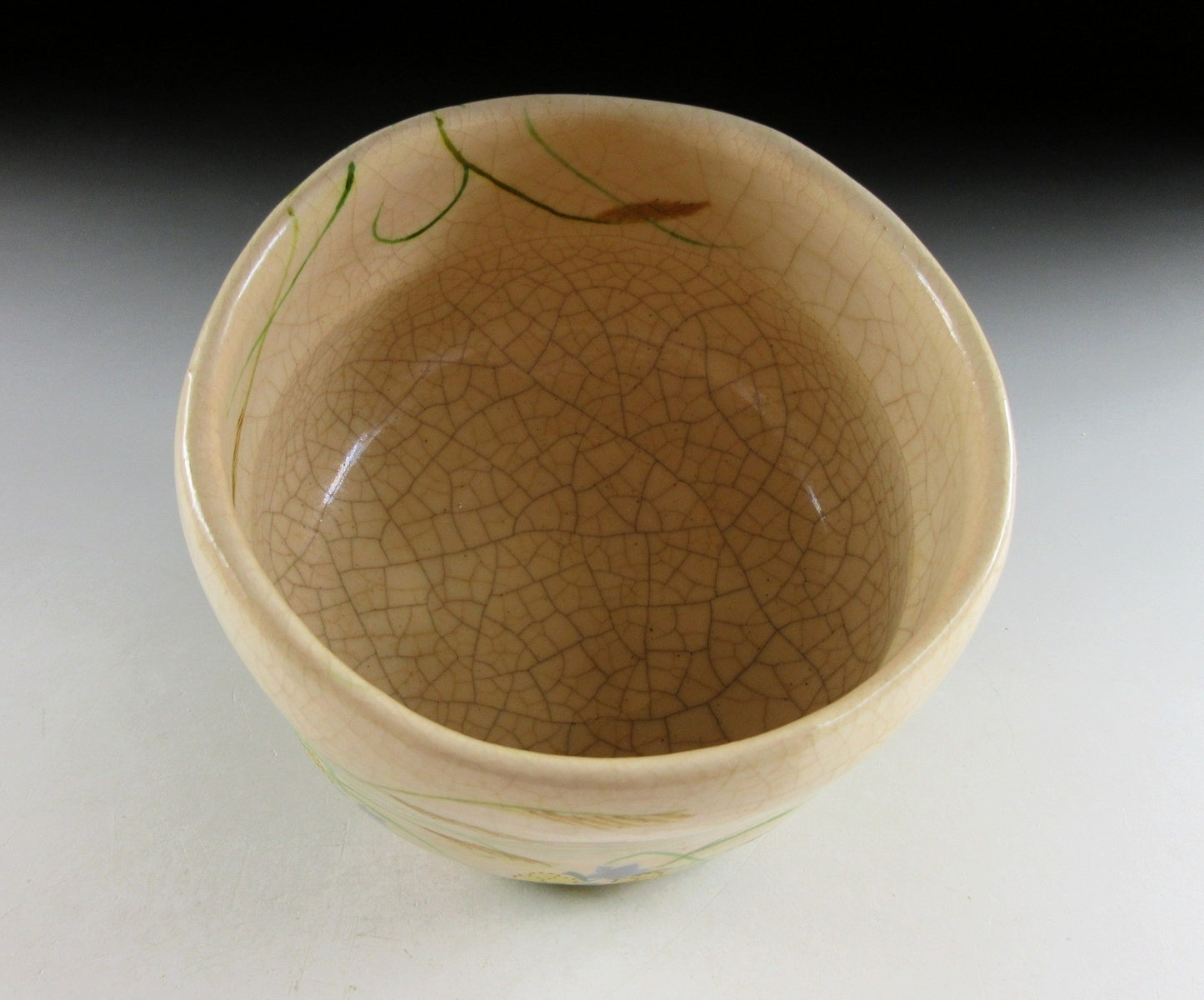 Ito Keiraku Seven Flowers of Autumn Chawan