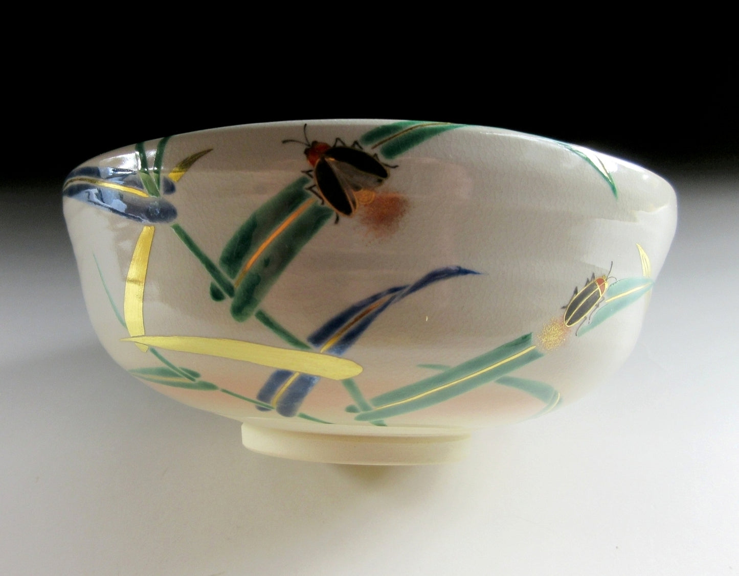 Kiba Koen Firefly Chawan