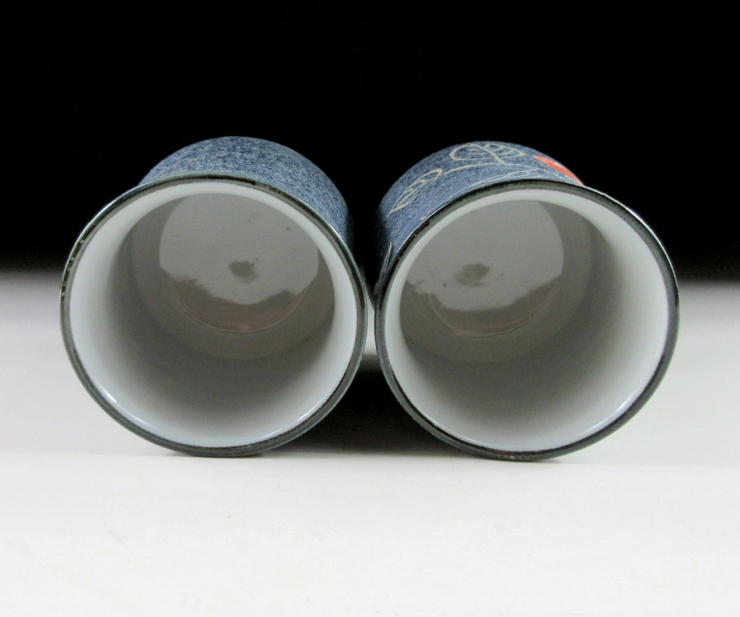 Pair of Mino-ware Yunomi