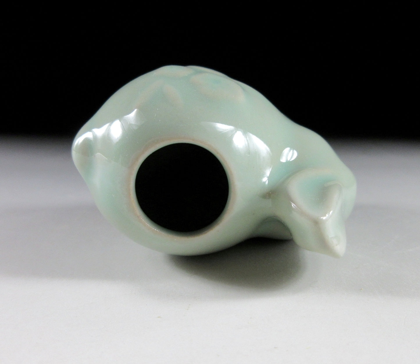 Celadon Year of the Rabbit Toothpick Holder