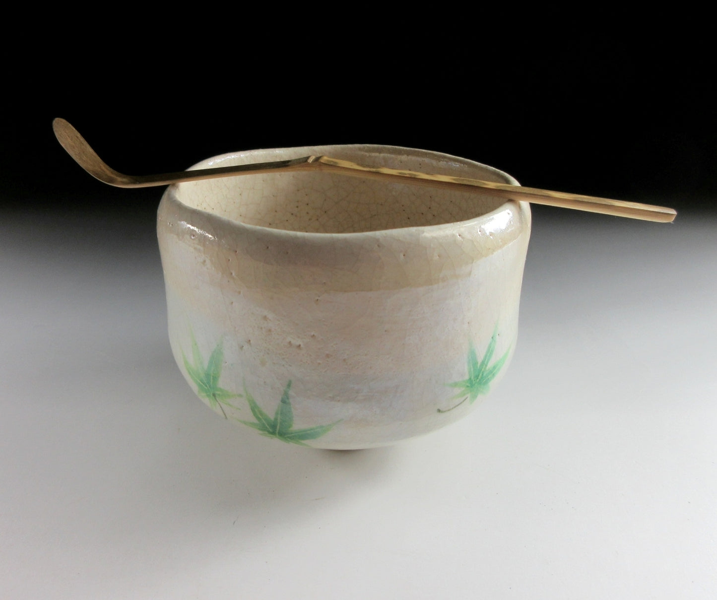 Yoshimura Rakunyu III Kaede Raku Chawan