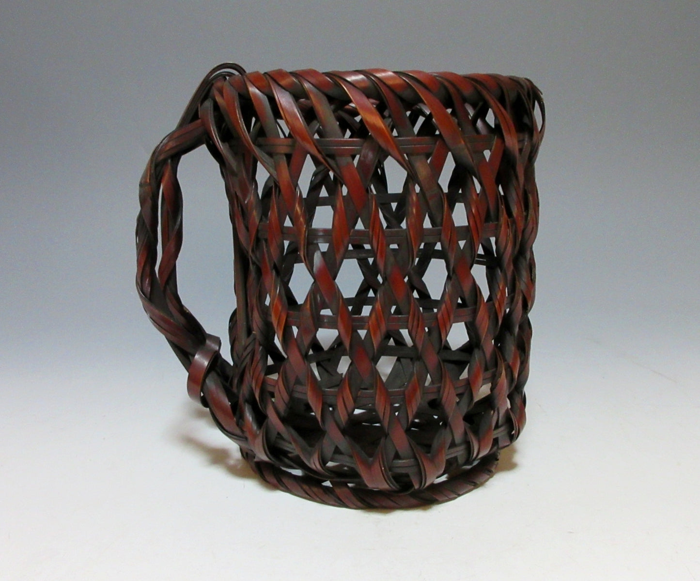 Maeno Koyo Lacquer Bamboo Basket
