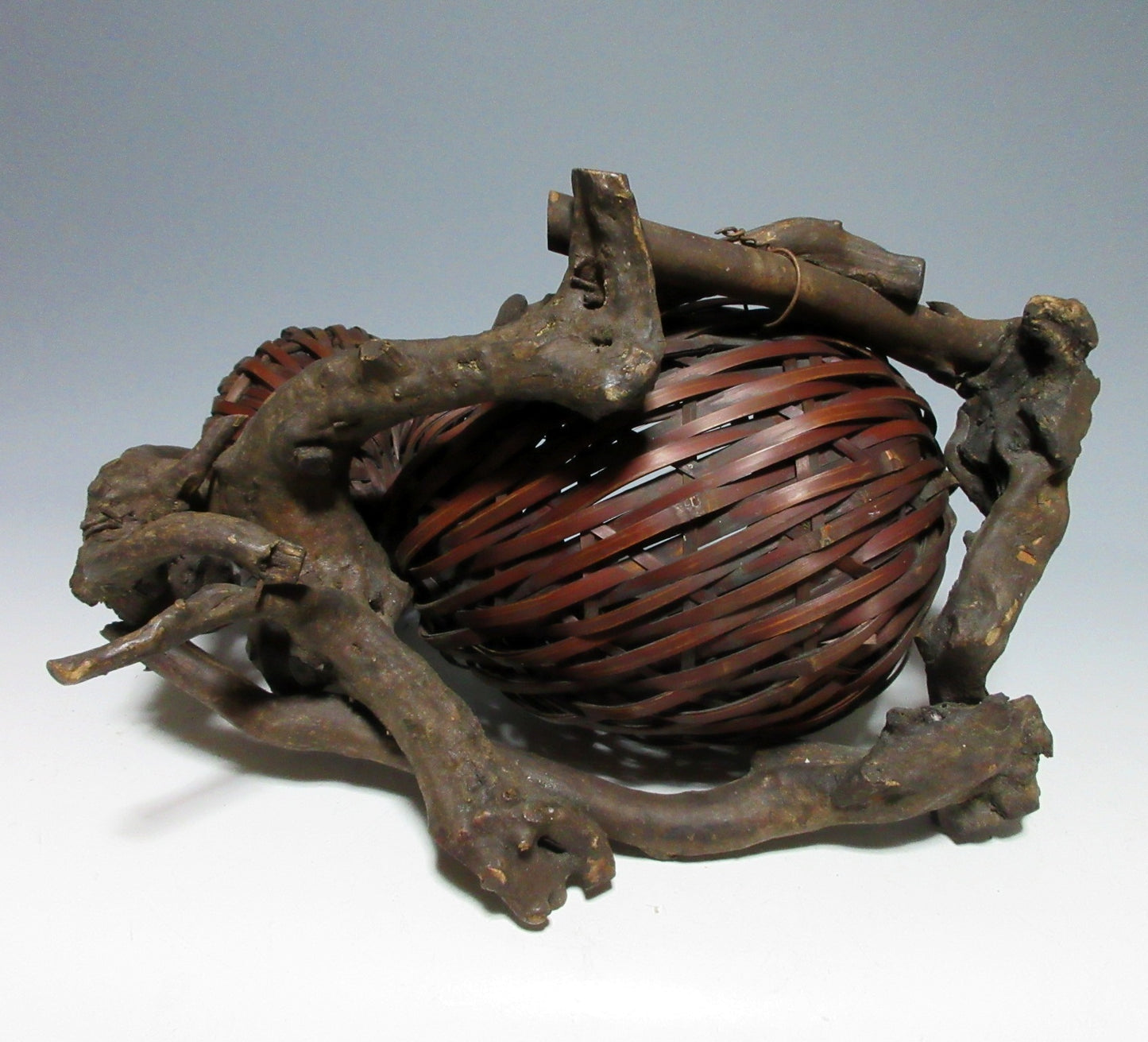Double Gourd Ikebana Basket
