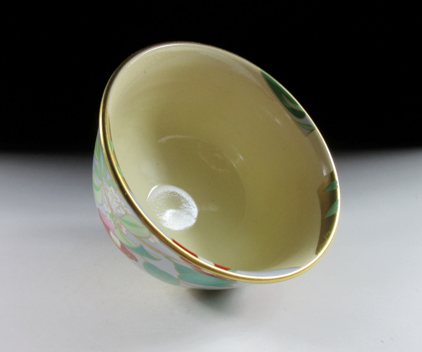 Kuwano Mutsuko 'Gosho no Hana' March Chawan