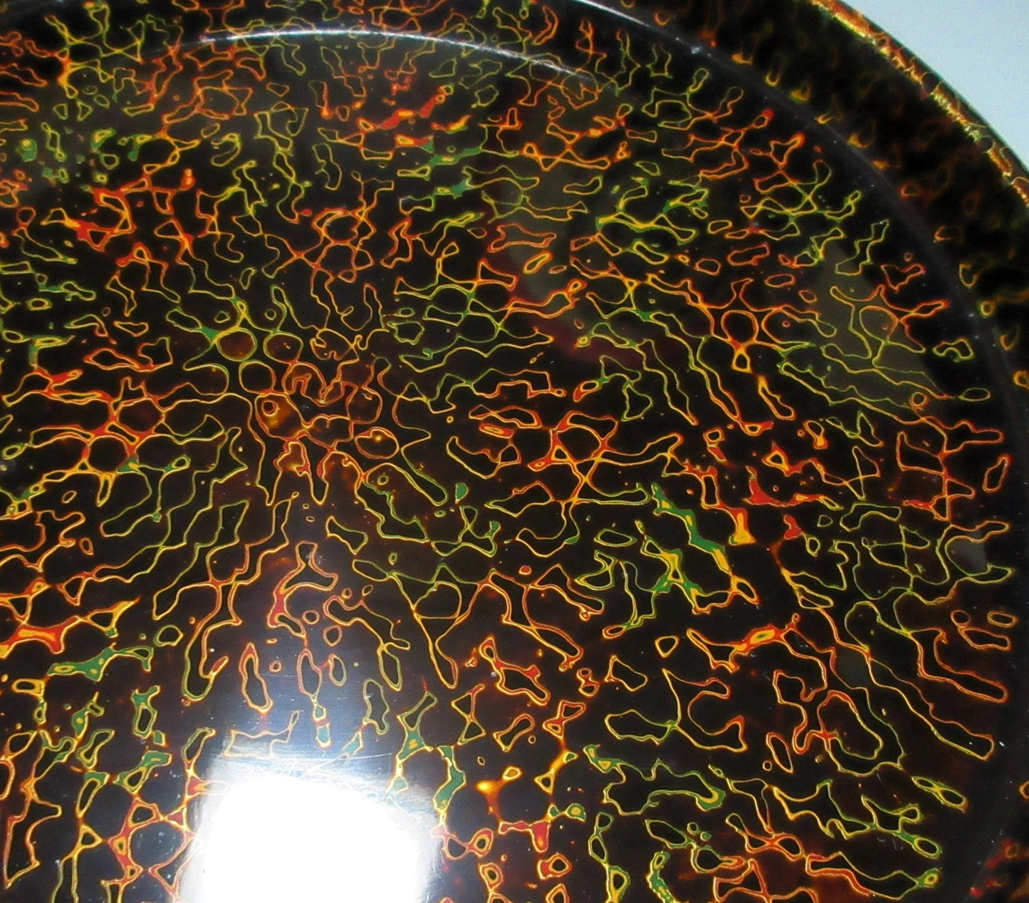 Vintage Tsugaru Lacquerware Tray