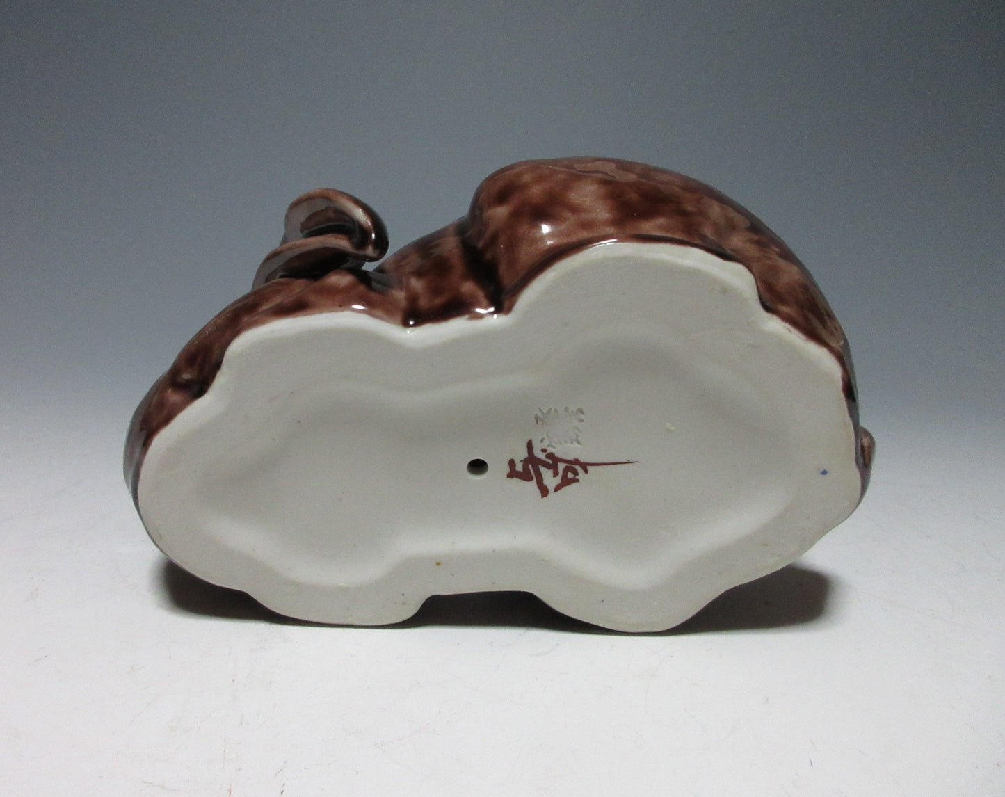 Asakura Isokichi III Kutani-ware Year of the Rabbit Okimono