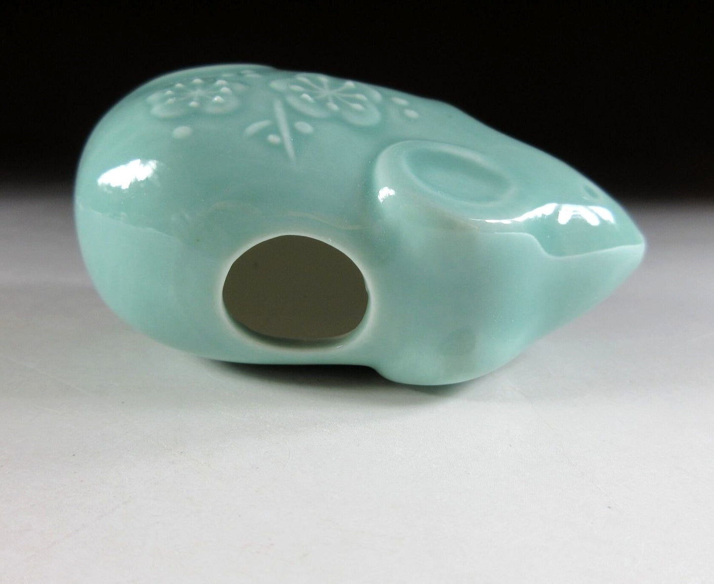 Celadon Year of the Rat Toothpick Holder