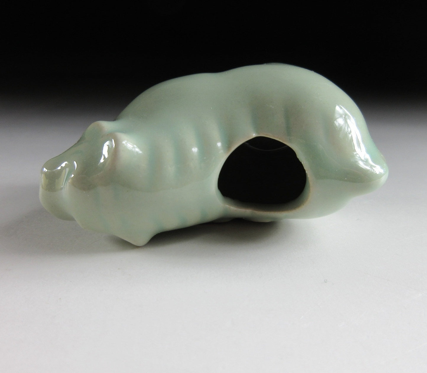 Celadon Year of the Tiger Toothpick Holder