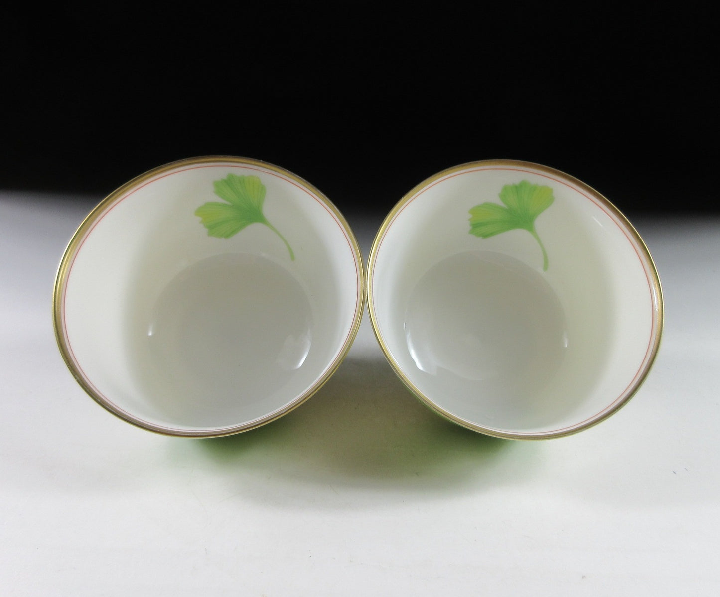Pair of Koransha Ginkgo Sencha Cups