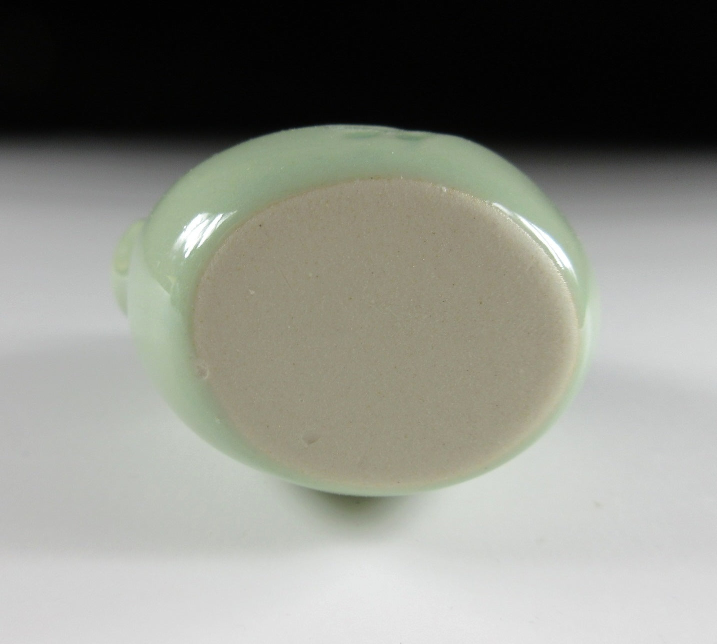 Celadon Glaze Boar Toothpick Holder