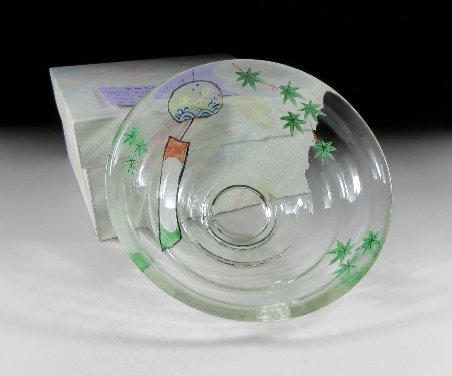 Hirohata Kunihiko Giyaman Glass Chawan