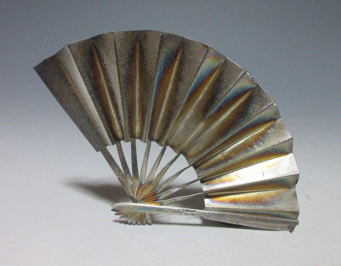 'Jungin' Silver Fan with Display Case