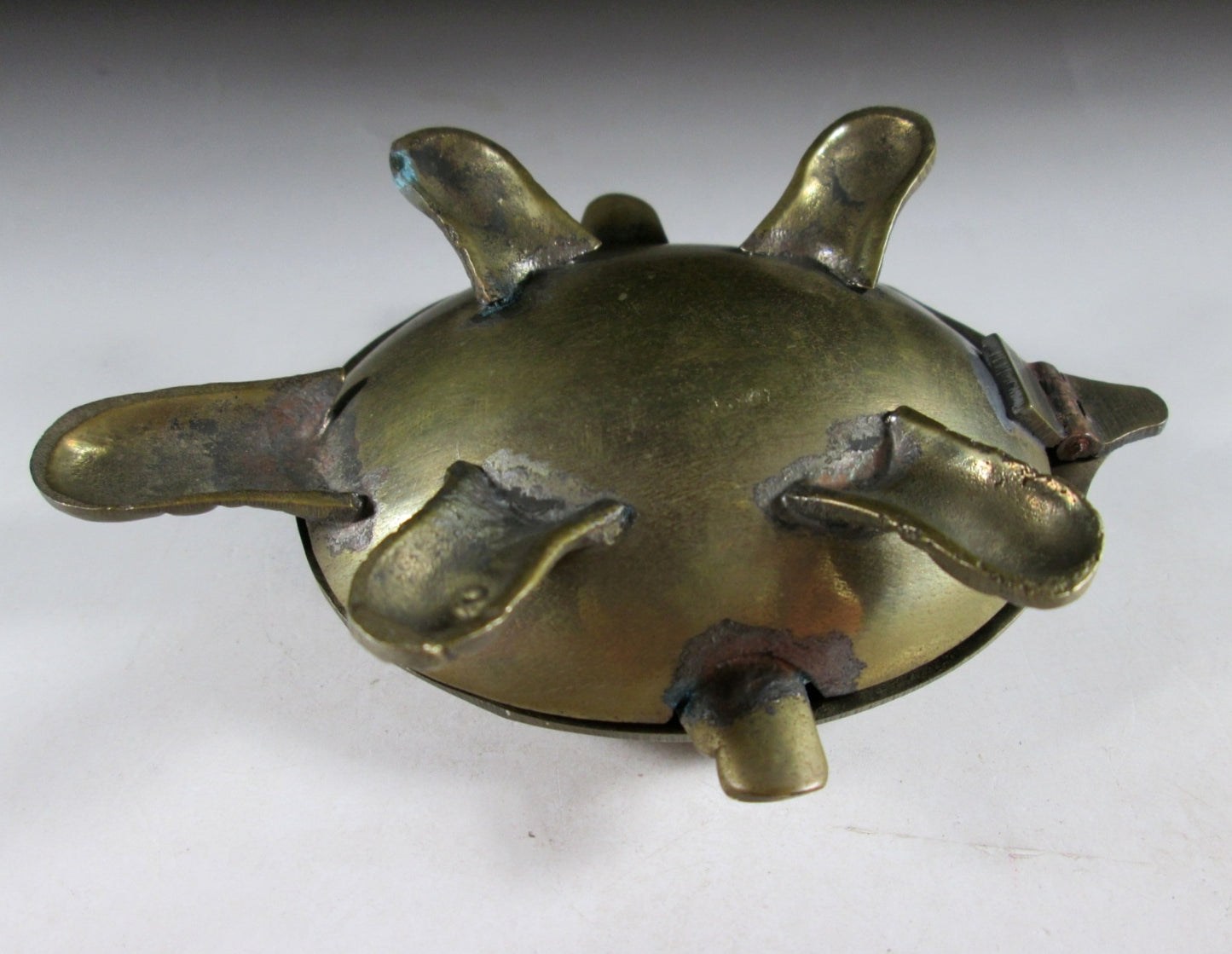 Small Brass Ashtray from India