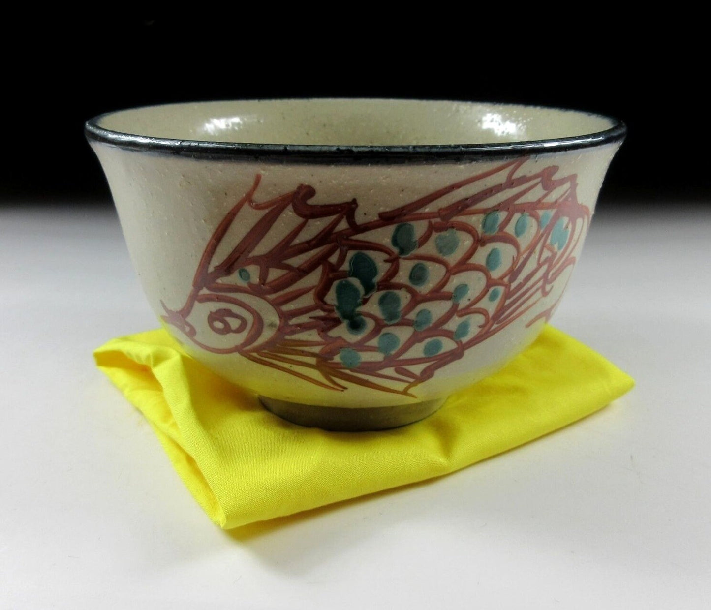 Soma Masakazu Okinawan Tsuboya-ware Chawan