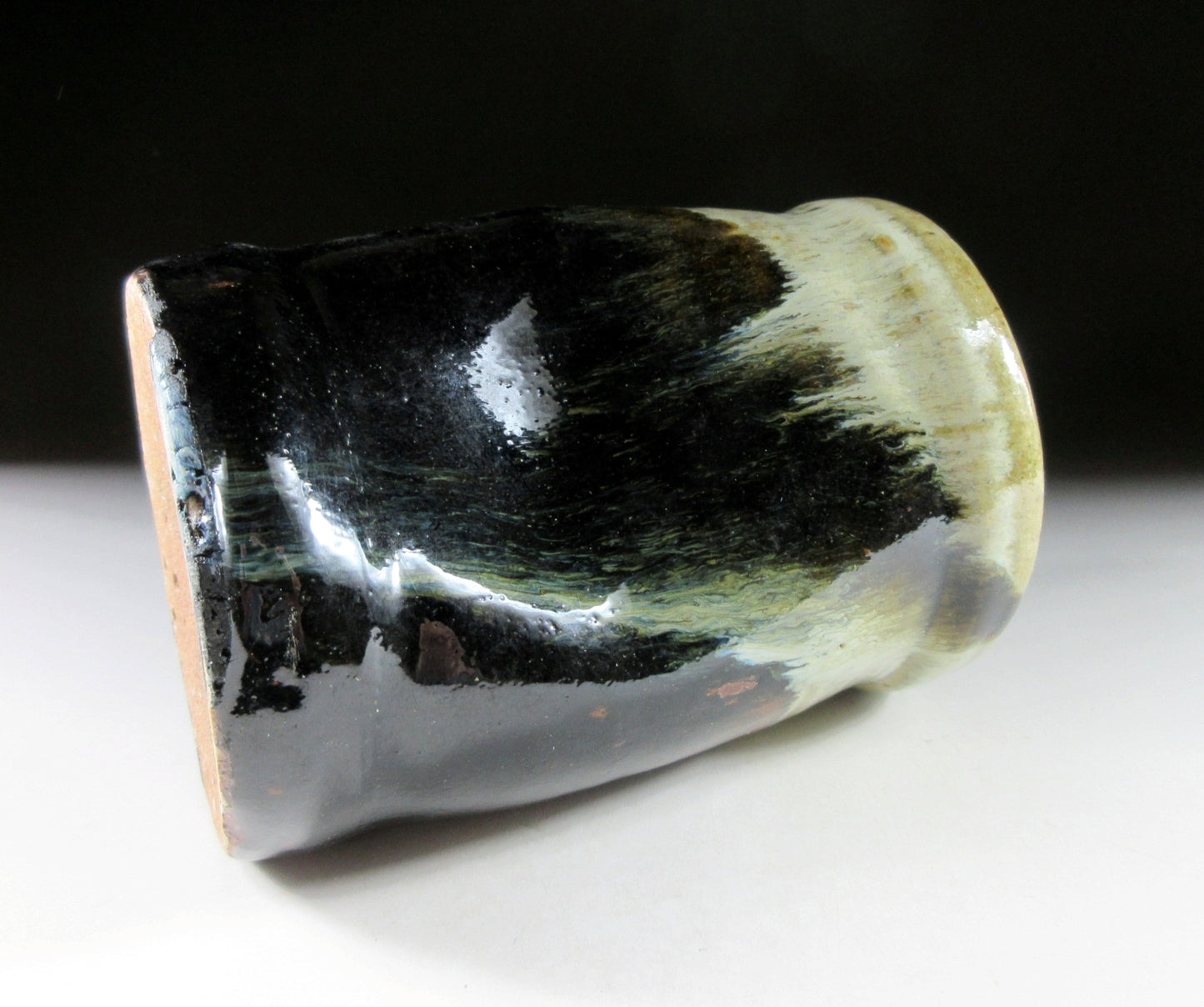Nakazato Taroemon XIII Karatsu-ware Hanging Vase