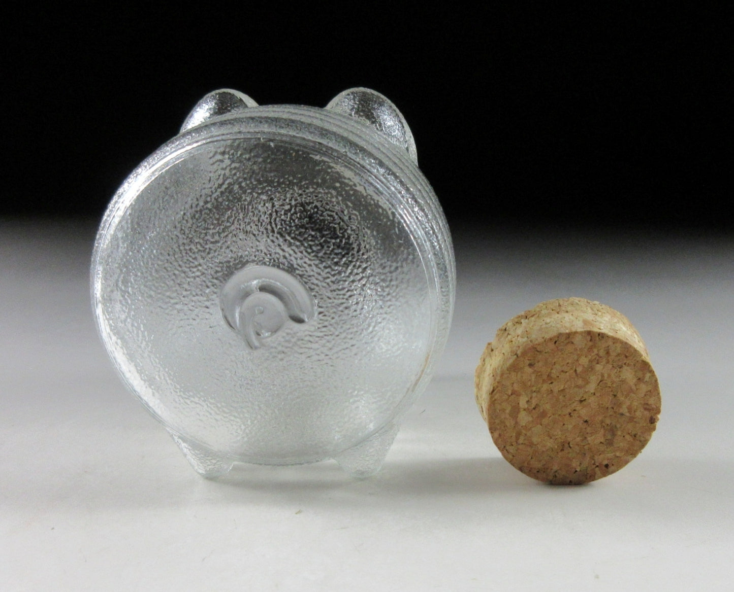 SMALL Glass Sweets Container