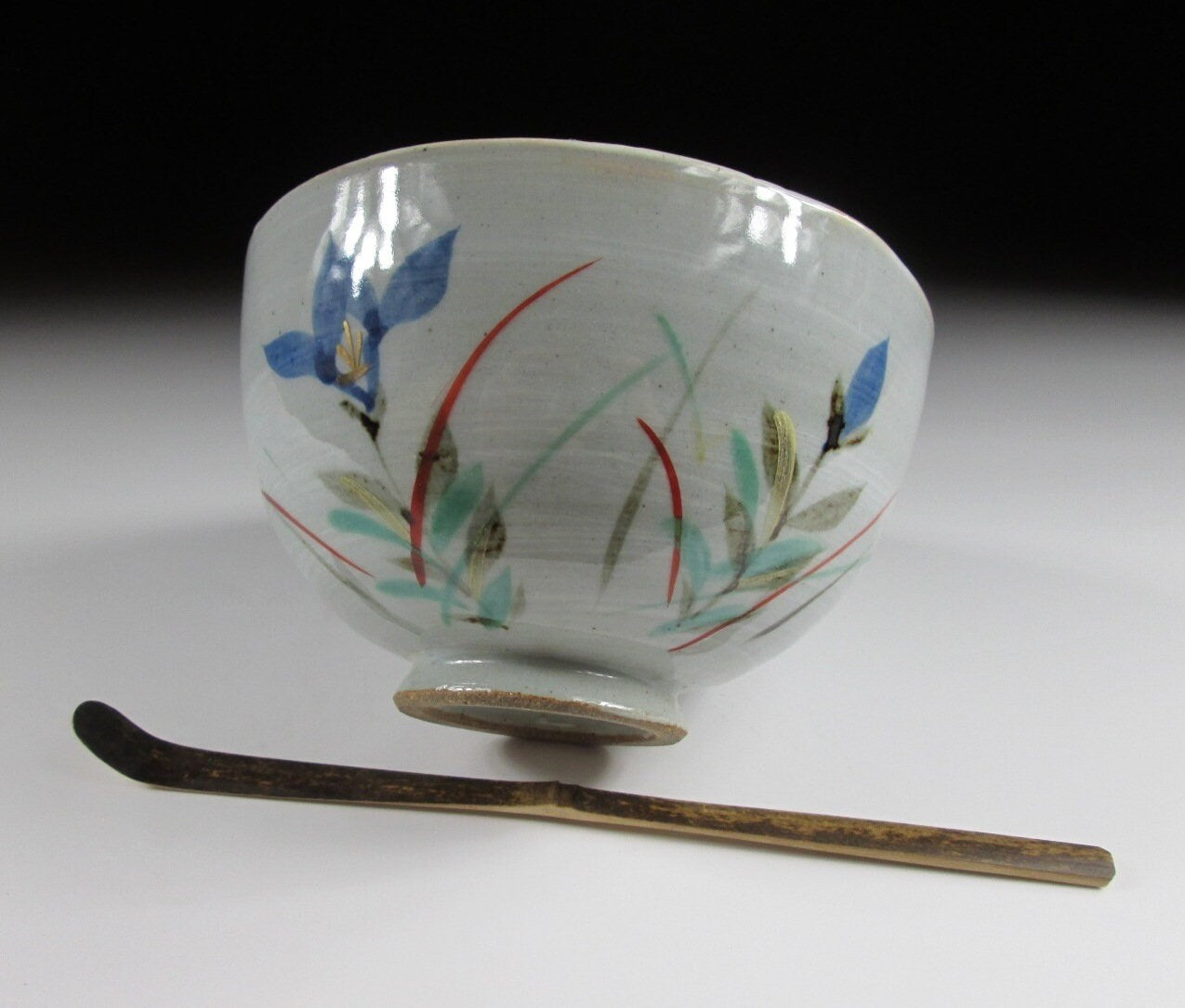 Kiyomizu Bellflower Chawan
