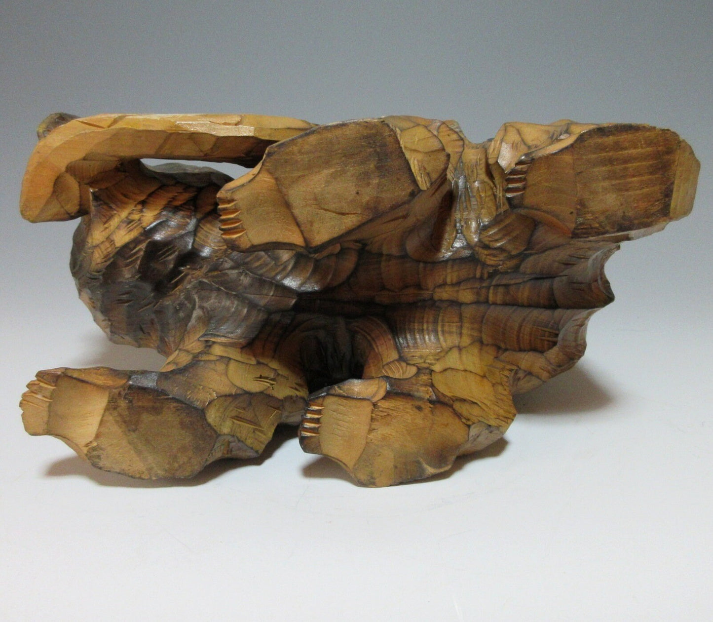 Vintage Hokkaido Bear with Wooden Board