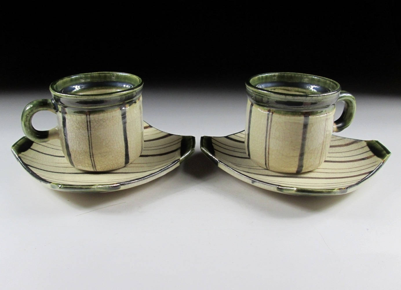 Oribe Espresso Cup and Saucers
