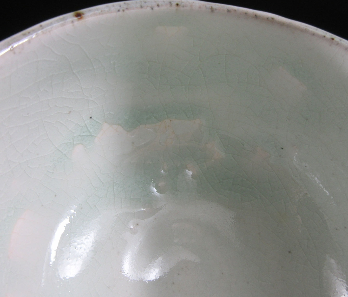 Mashiko-ware Chawan with Celadon Glaze