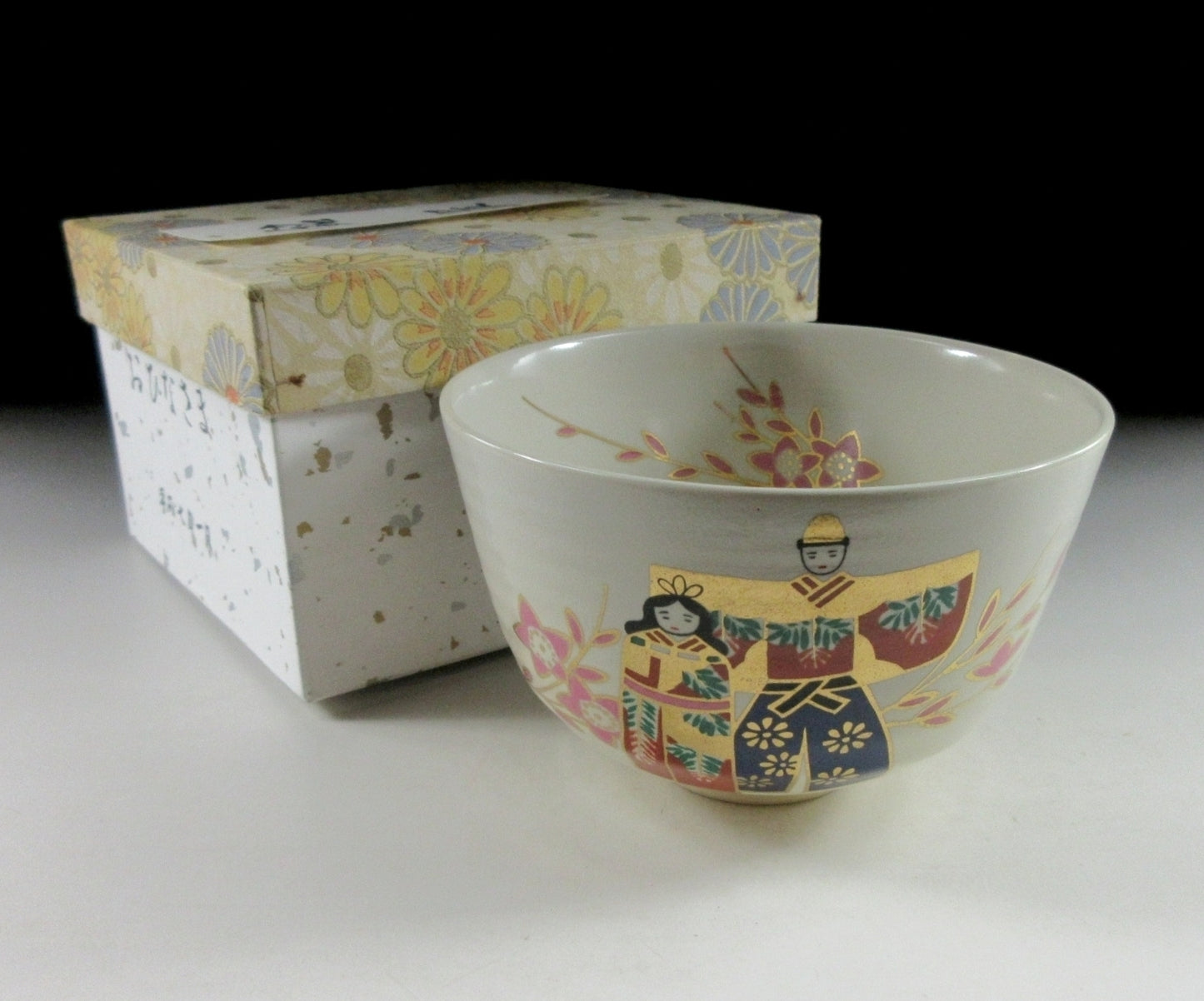 Kato Shouzan Mino-ware Hina Chawan