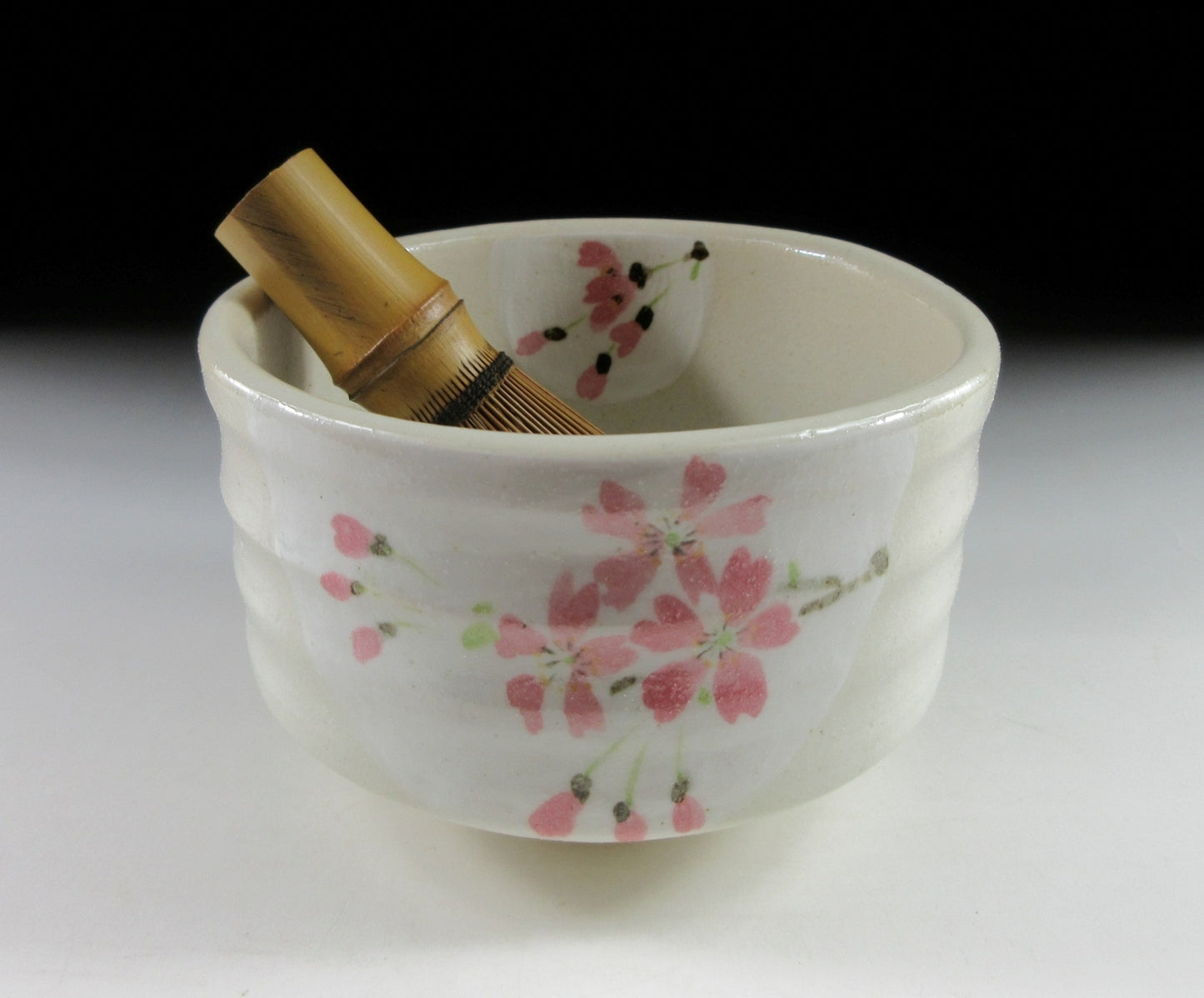 Kato Shozan Cherry Blossom Tea Bowl