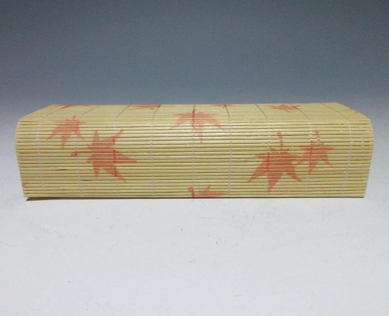Momiji Pattern Sudare Sweets Case