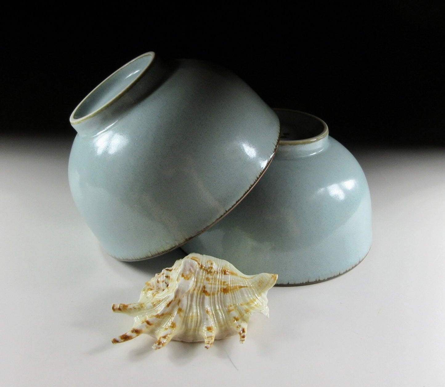 Pair of Mino-ware Bowls