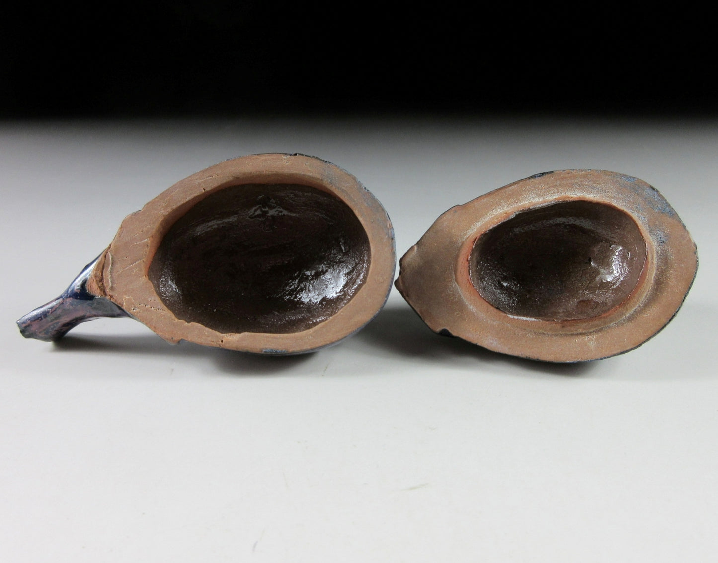 Kamei Miraku XIV Takatori-ware Eggplant Kogo