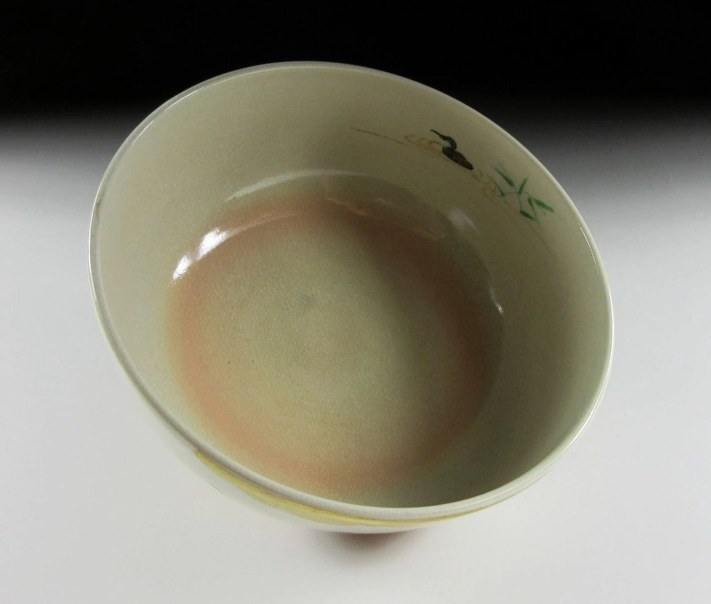 Kyo-ware Cormorant Chawan #2