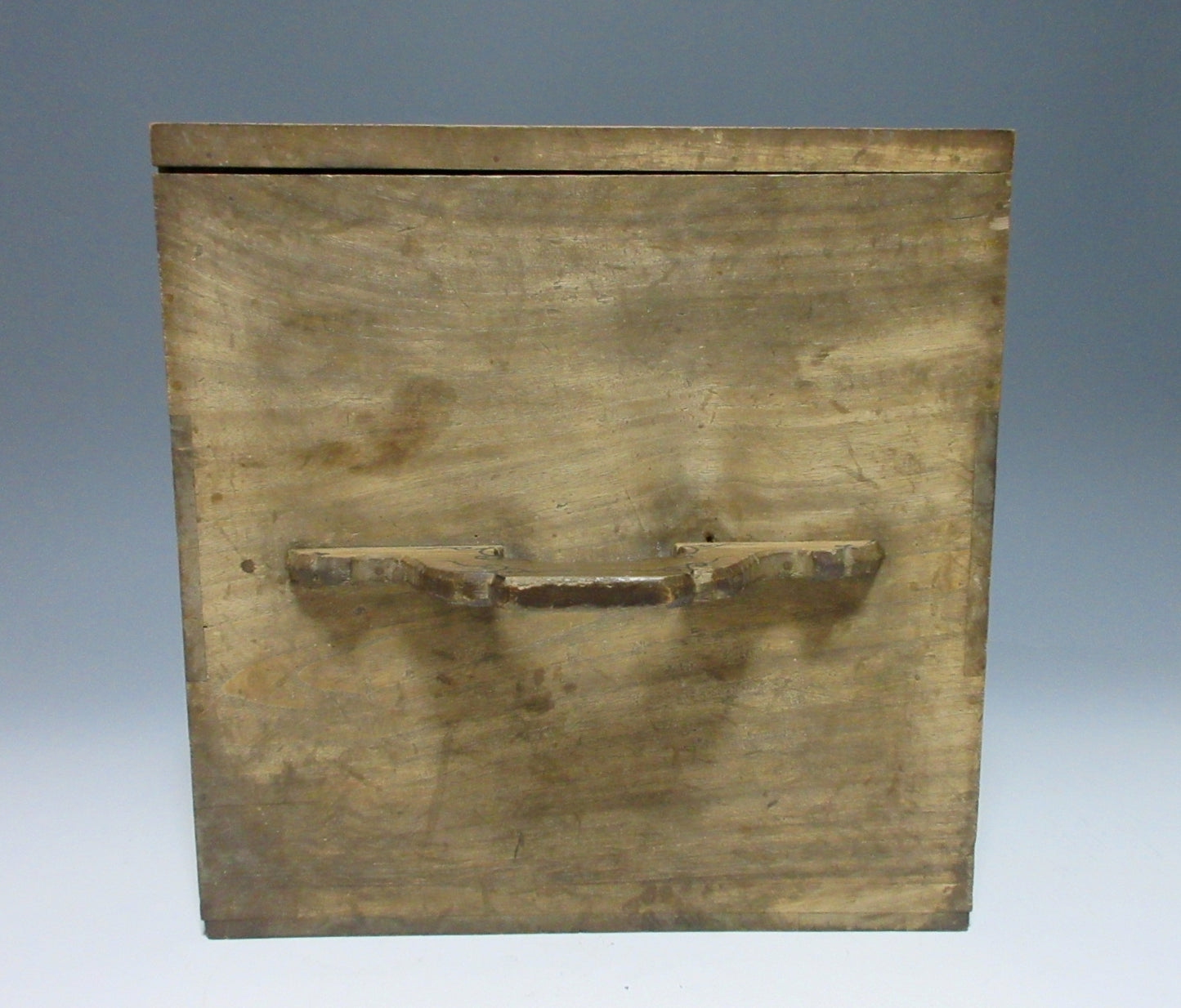 Antique Tenpo Era Hand-Painted Carry Box
