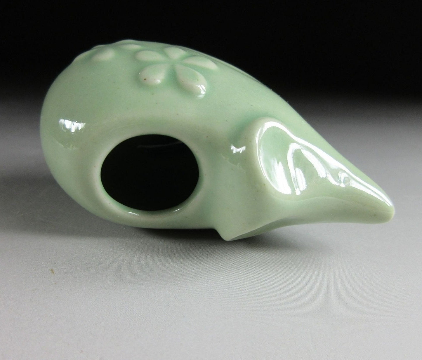 Celadon Glaze Year of the Rat Toothpick Holder