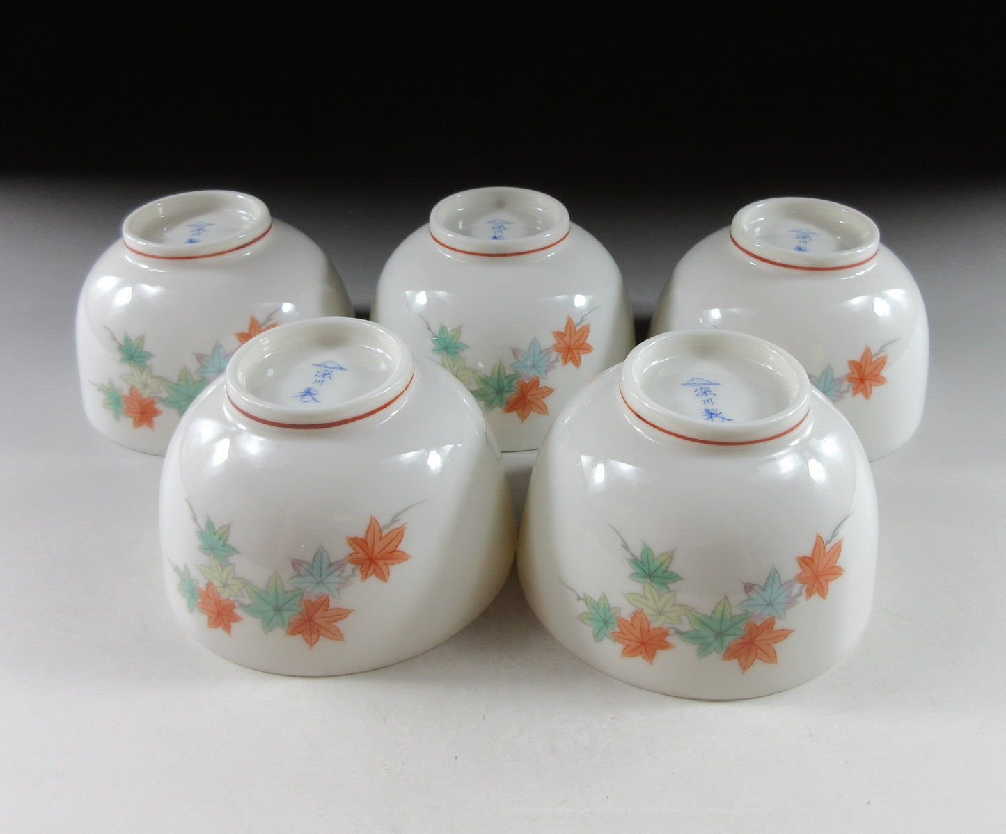 Fukagawa Porcelain Sencha Tea Cups