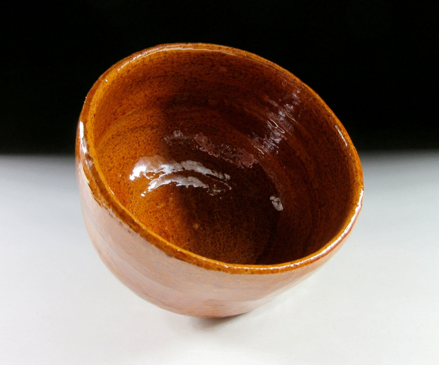Sasaki Shoraku Ame-yu Glaze Chawan