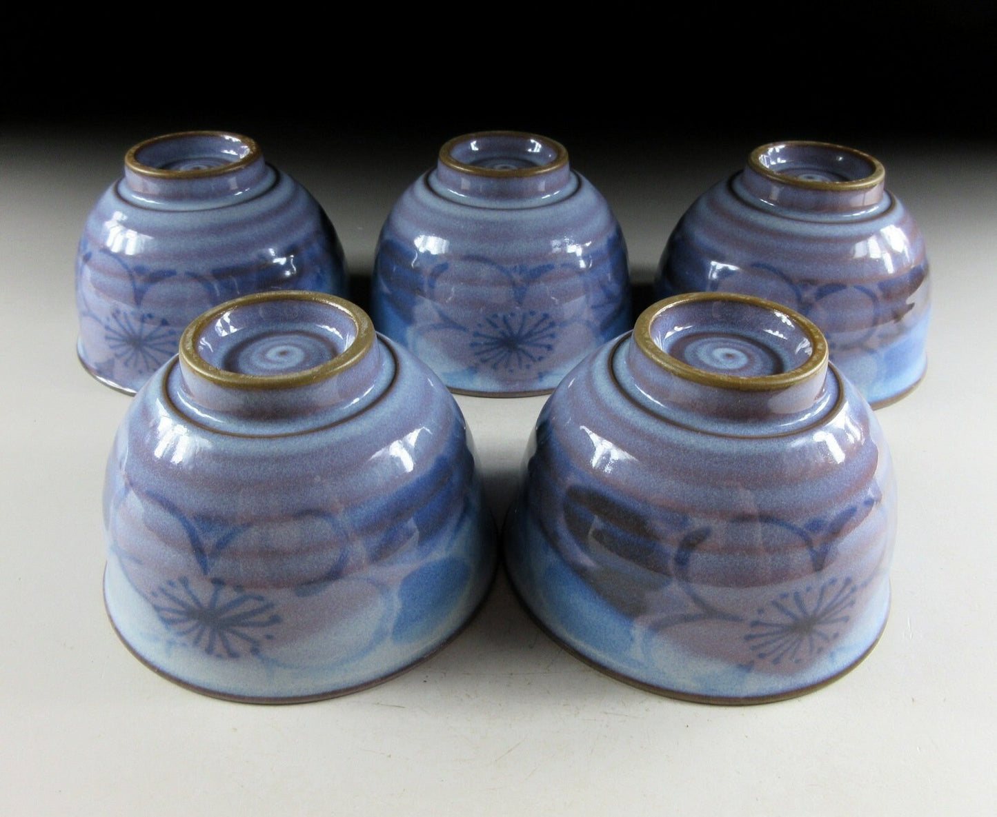 Hagi-ware Ume Sencha Teacups
