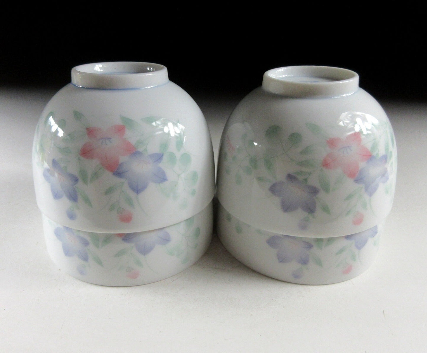 Set of Four Bellflower Cups