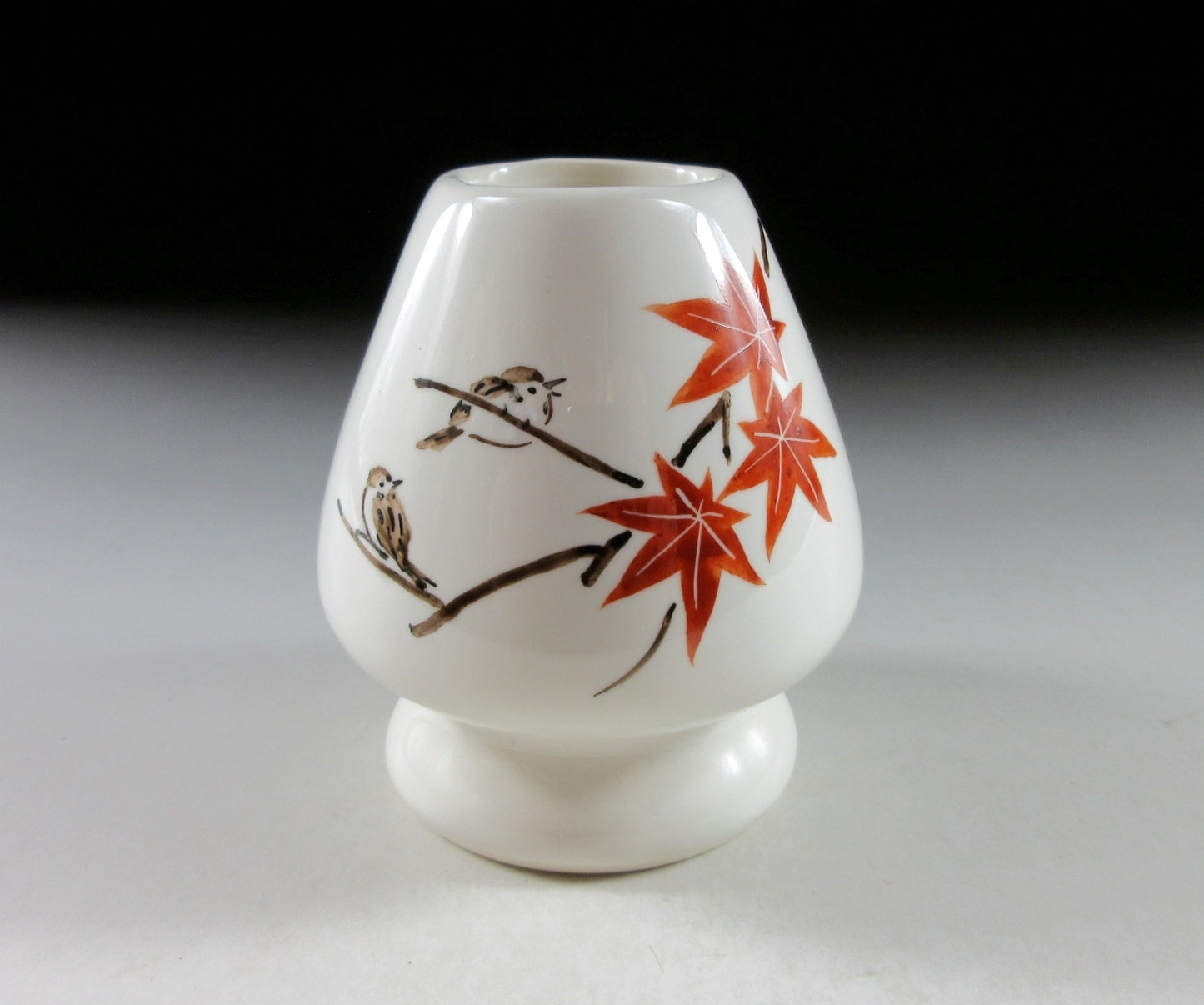Yagi Kaiho Autumn Chawan and Kusenaoshi