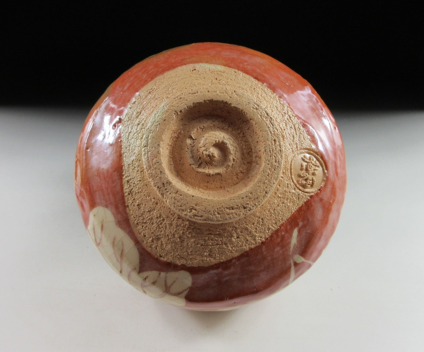 Sasaki Shoraku III Ivy Raku Chawan