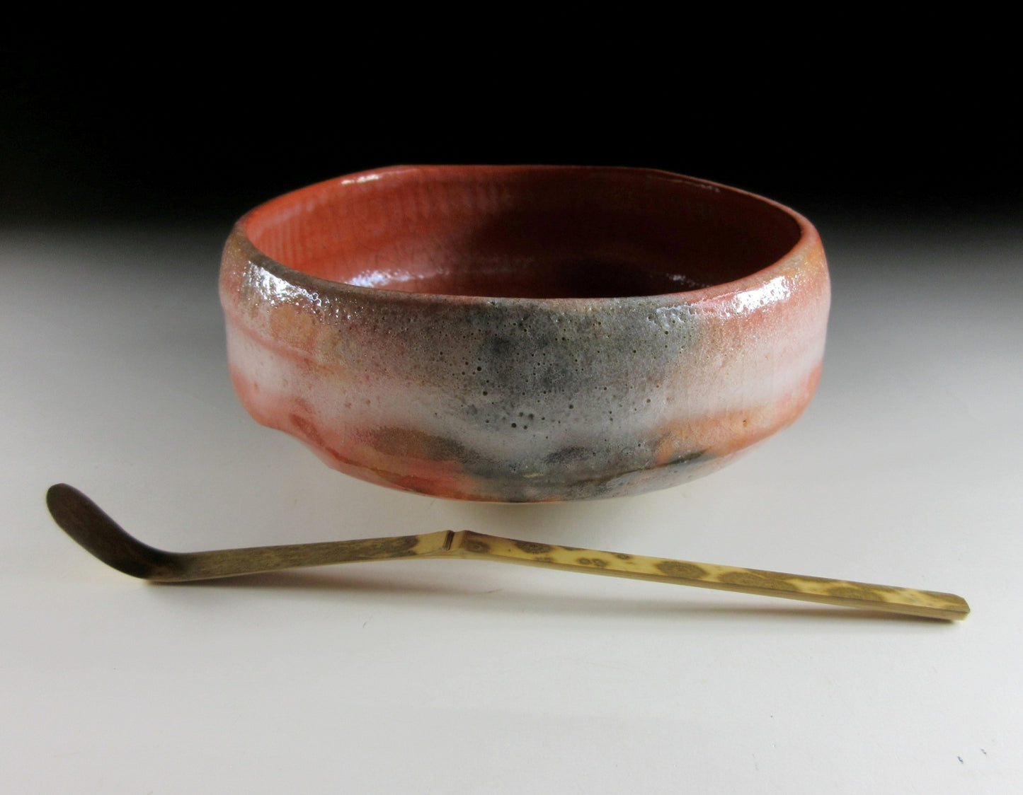Sasaki Shoraku Aka Raku Hira Chawan