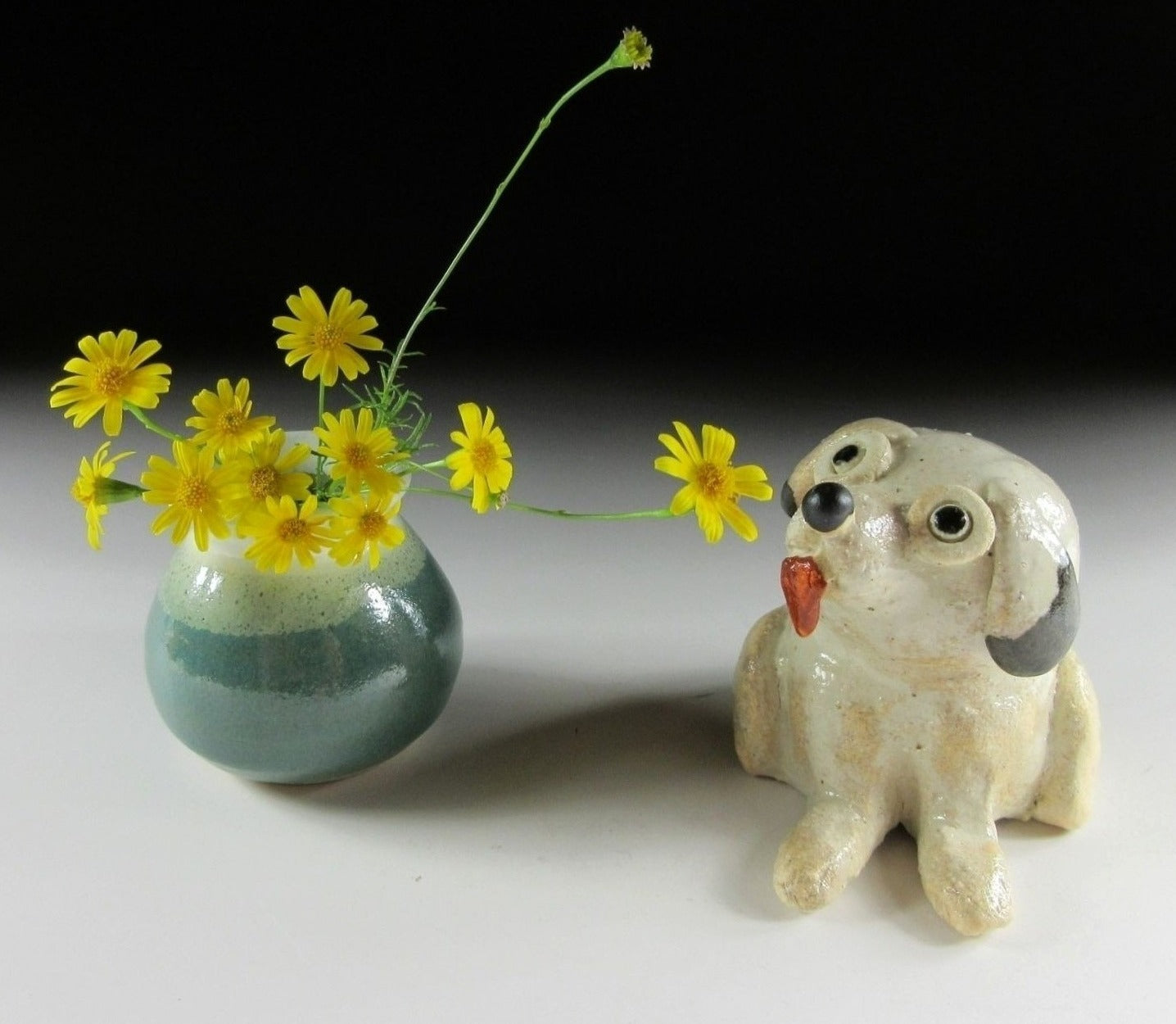 SMALL Kasama-ware Dog Ornament