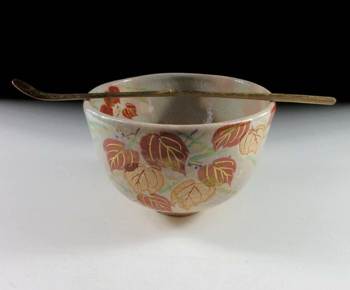 Yagi Kaiho Autumn Ivy Chawan