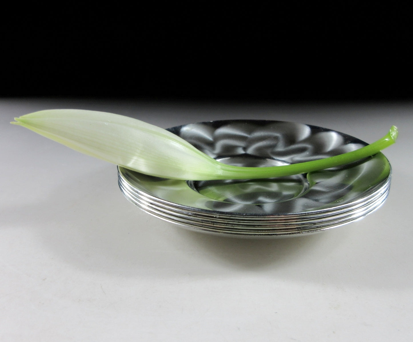 Hand-Polished Brushed Swirl Pattern Chataku